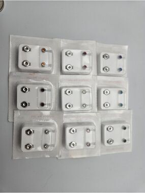Caflon Surgical Steel Piercing Studs 9 Sets Sterilized Sealed Exp 2031